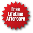 Free Lifetime Aftercare